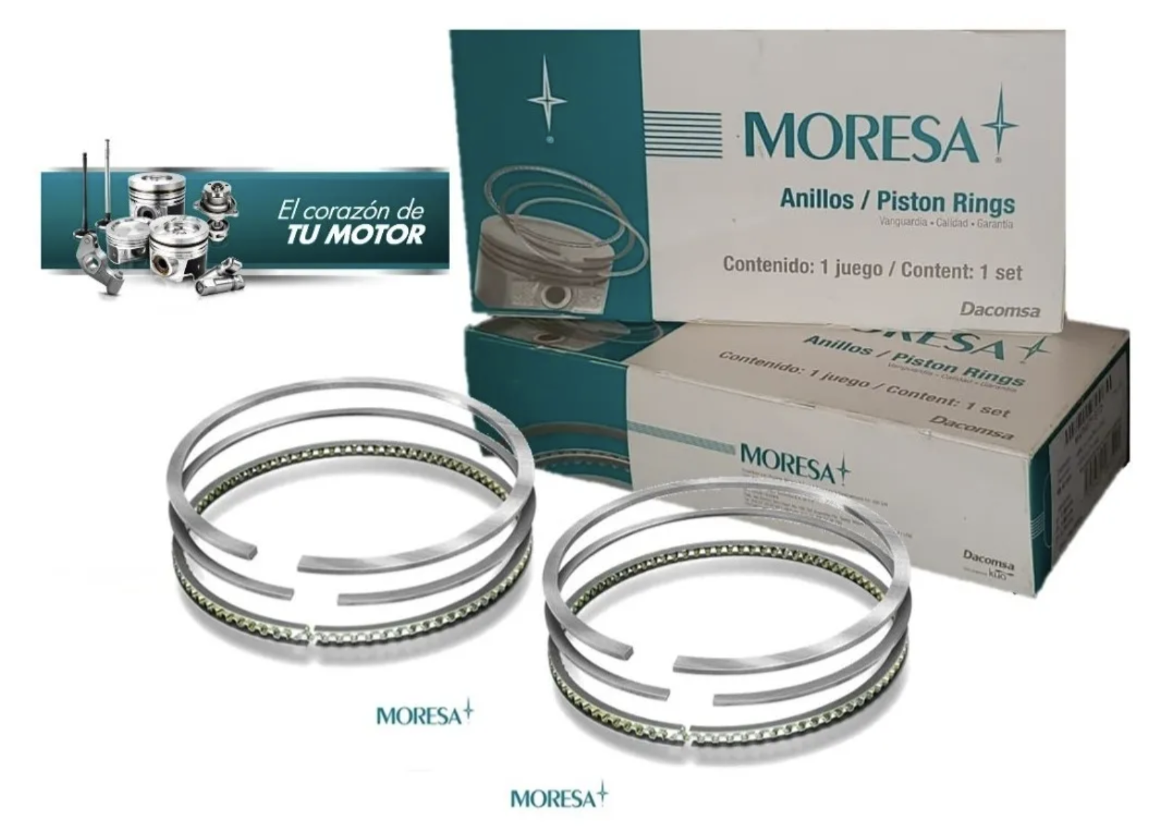 ANILLOS C10,C20,C30 350 62-00 101.6MM. 5/64X5/64X3/16